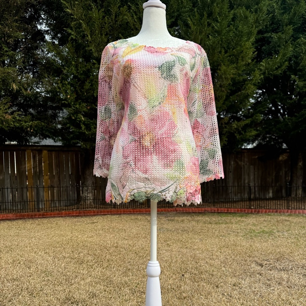 Floral Lace Women's Top